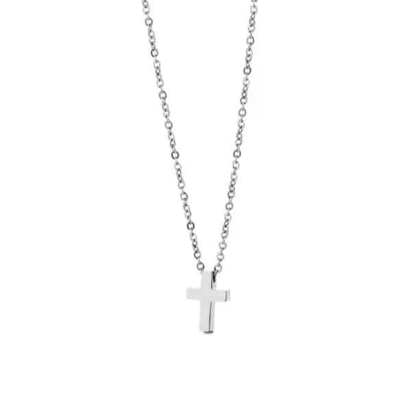 Classic Cross Pendant Female Simple Necklace