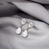 Water Drop Creative Drop Earrings Inlay