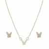 Butterfly Jewelry Set Creative Retro Simplicity