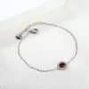 European And American Fashion Round Drop-shaped Stainless Steel Bracelet For Women