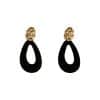 Drop-shaped Hollow Earrings Personality Temperament
