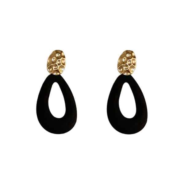 Drop-shaped Hollow Earrings Personality Temperament