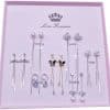 Women's Sterling Silver Post Week Earrings Set