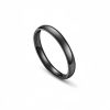 Women's Korean-style Elegant 3mm Simple Bracelet Arc Titanium Steel Ring