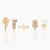 Summer Ice Cream Drink Earings Set