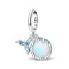 925 Sterling Silver Charm Ocean Starfish Crab Turtle Crystal Flower Bead Charm