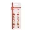 Fashion 8 Pairs Pearl Combination Card Stud Earring Set