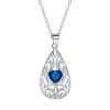 Water Drop Pendant Necklace Niche Female