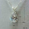 European And American Fashion Drop-shaped Necklace Fashion Simple