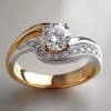 Women's Simple All-match Fashion Moissanite Ring