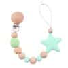 Teether Toys Drop-preventing Chain Baby Pacifier Clip