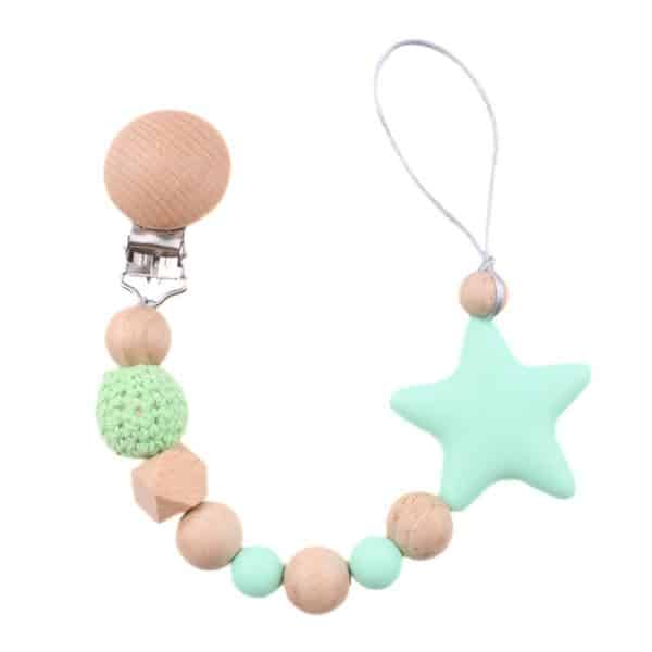 Teether Toys Drop-preventing Chain Baby Pacifier Clip