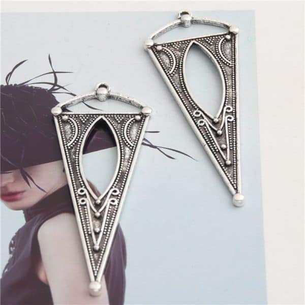 DIY Jewelry Accessories Triangle Drop Shaped Pendant