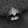 Women's Retro Simple And Exaggerated Personality Ring