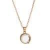European And American Retro Personalized Glass Box Necklace