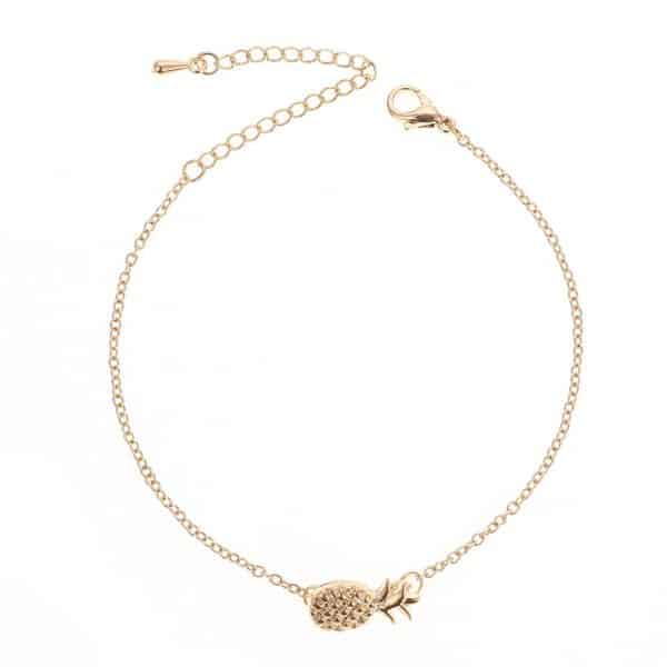 Alloy Pineapple Bracelet Trendy Cute