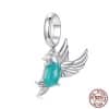 Natural Animal S925 Sterling Silver Ornament Wholesale Beaded Female Accessories