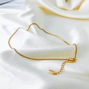 Trendy Box Simple All-matching Necklace Lock