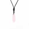 Raw Crystal Energy Stone Jewelry Pendant Necklace