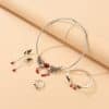 Angel Wings Four Piece Jewelry Set Fashion Luxury