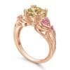 925 Sterling Silver 2 Karat Zircon Ring For Women
