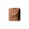 Exaggerated And Personalized Gold Earrings Simple Vintage Circle Earrings Suit 3 Pieces