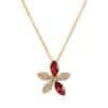 Fashion Trendy Short Clavicle Chain Simple Personality Wave Rose Gold Necklace