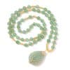 Stone Pendant Elastic String Men's And Women's Necklaces Seaside Beach Style