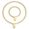 Bracelet necklace set
