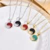 Stainless Steel 18K Gold Non-fading Women's Necklace