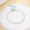 Irregular Hollow Mountain Pendant Bracelet Girls Temperament Jewelry