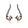 Water Drop Bow Earrings Fashion Earrings