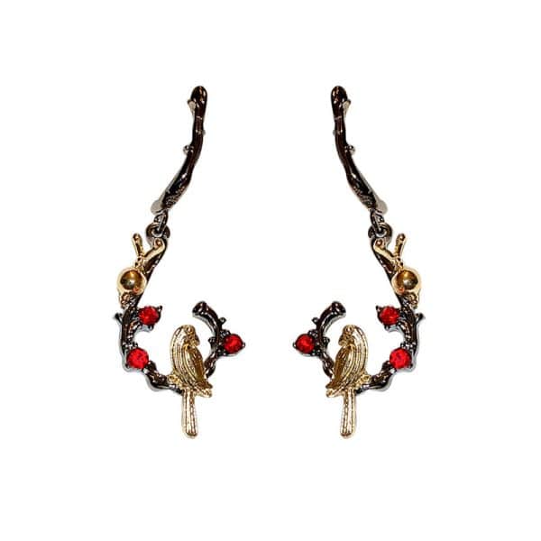 Water Drop Bow Earrings Fashion Earrings