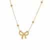 European And American Fashion Minority Design Bow Necklace For Women