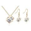 Water cube zircon set