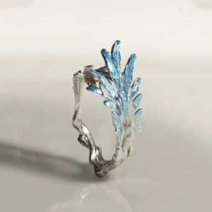 Flower Ring Adjustable Jewelry Ring
