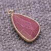 Semi-precious Stone Drop Pendant DIY Jewelry Accessories