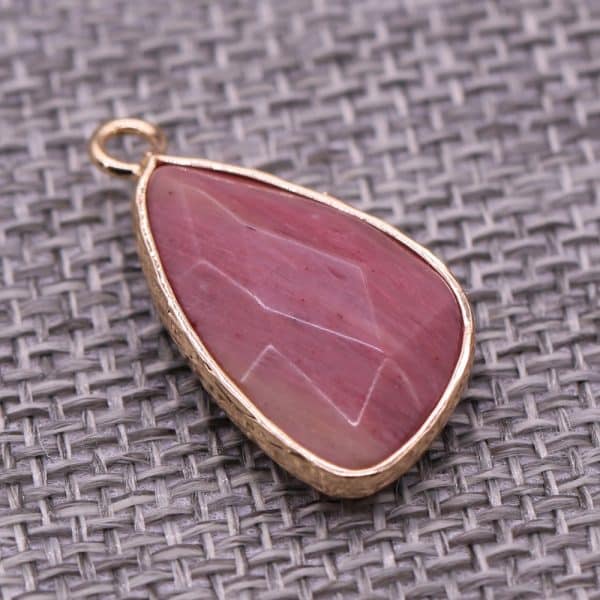 Semi-precious Stone Drop Pendant DIY Jewelry Accessories