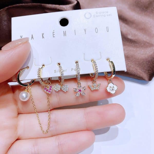 Ladies Fashion Personality Premium Earring Set