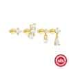 Zircon Versatile Fashion Earring Set Geometric