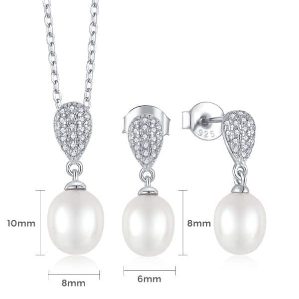 Women's Fashion Simple Pearl Jewelry Set
