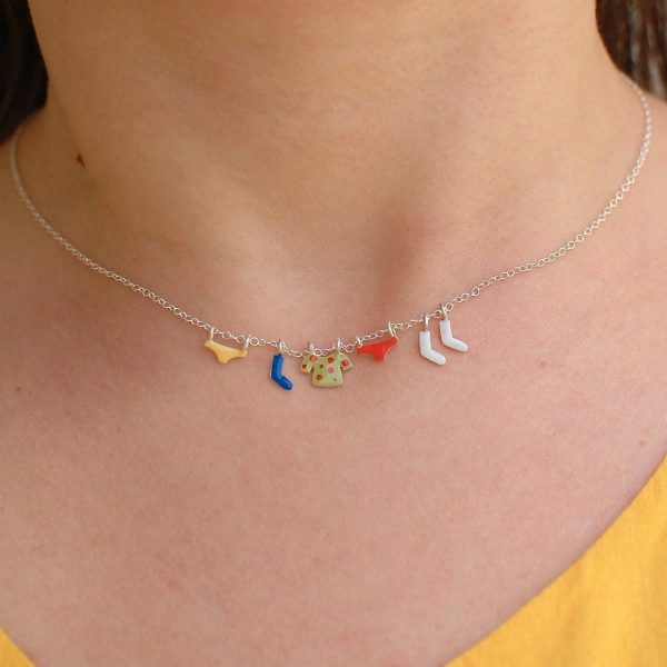 Drop Oil Color Clothes Socks Fashion Necklace Bracelet