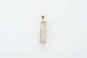 Natural stone pendant