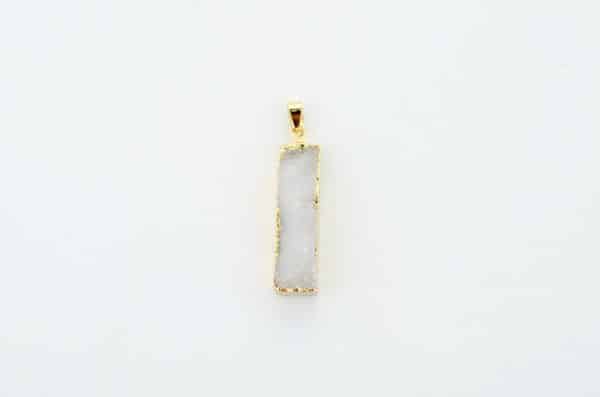 Natural stone pendant