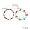 European And American New Christmas Bracelet Pendant