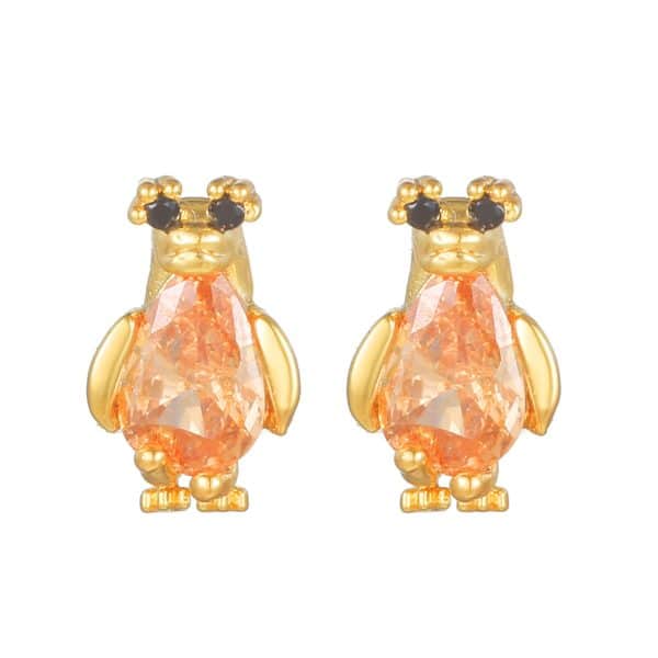 Women's Fashion Simple Micro-set Zirconia Earrings