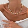 Personalized Trendy Shaped Pearl Necklace For Women