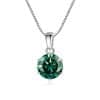 European And American Turtle Claw Super Bright Zircon-inlaid Pendant Classic Necklace