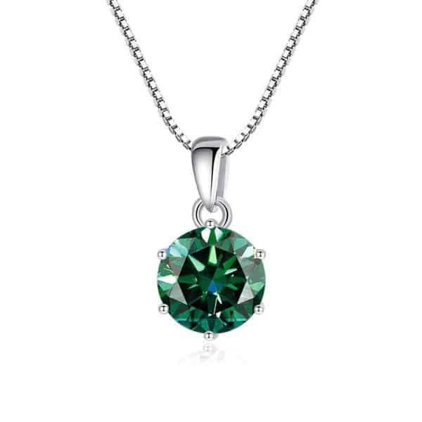 European And American Turtle Claw Super Bright Zircon-inlaid Pendant Classic Necklace
