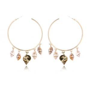 European And American Hot Style Big Circle Earrings Simple Fashion